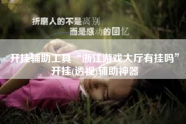 开挂辅助工具“浙江游戏大厅有挂吗”开挂(透视)辅助神器