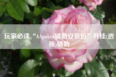 玩家必读“AApoker辅助安装包”开挂(透视)辅助