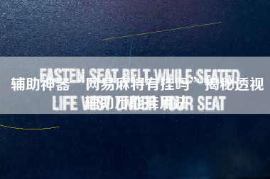 辅助神器“网易麻将有挂吗”揭秘透视辅助万能挂用法